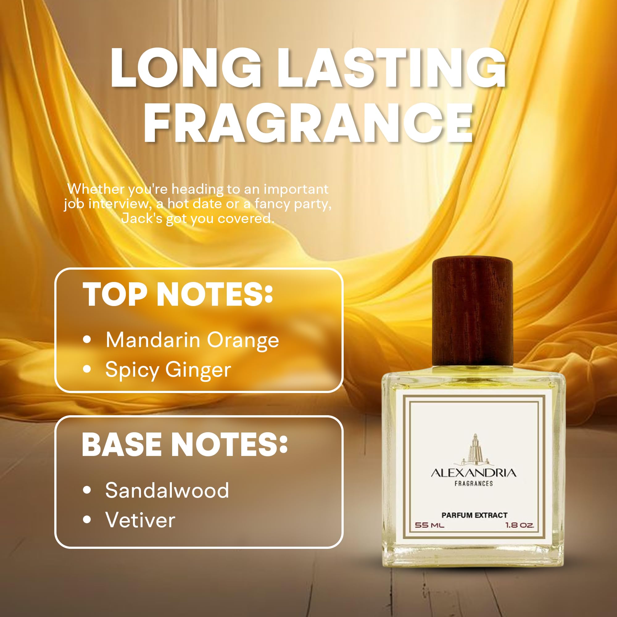 Amazon.com : Alexandria Fragrances Jack Perfume - Long Lasting Eau